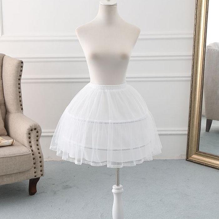 

Женская юбка-подтяжка в стиле Лолиты, жестокая юбка-рыбья кость, регулируемая повседневная пышная юбка, косплей-юбка, подтяжка, нижняя юбка, подтяжка в виде птичьей клетки белый