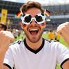 Soccer Fans Sunglasses, Football Events Stadium Sunglasses, Lightweight Football Frame, National Flag Sunglasses for Men Women Party Photo Props