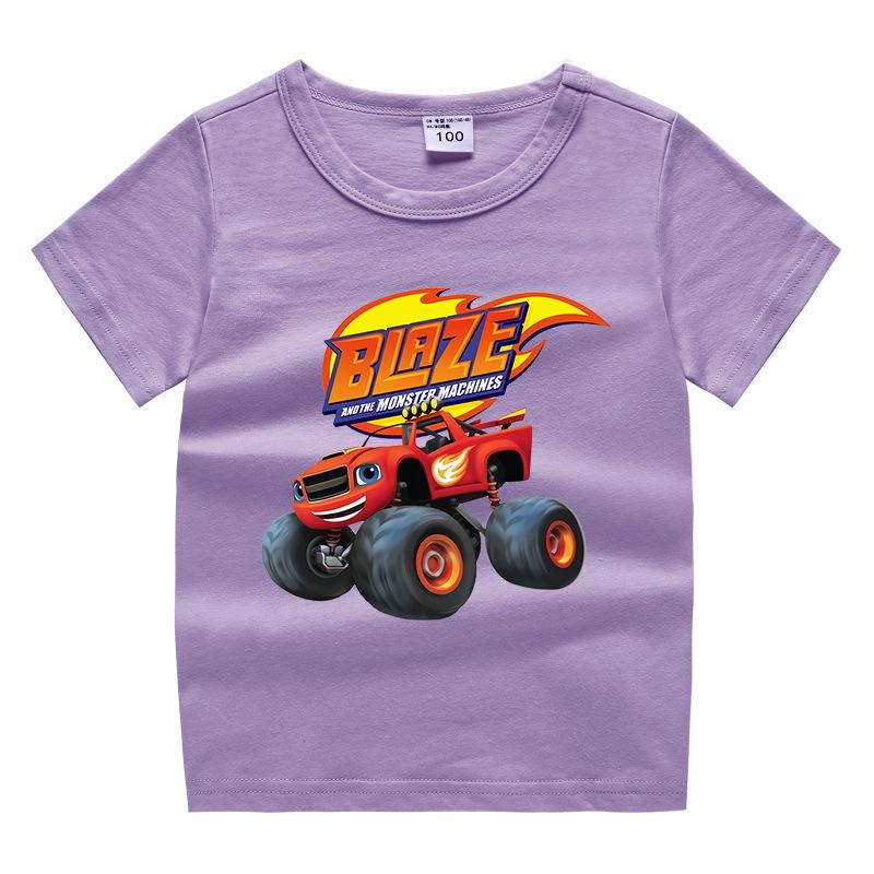 2023 Kids' Cotton Summer Short Sleeve T-shirt - Boys & Girls Half Sleeve Top
