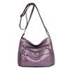 Women's Bag PU Soft Leather Texture Slanted Bag New Large Capacity Shoulder Bag Simple Fashion Mother Bag Trendy