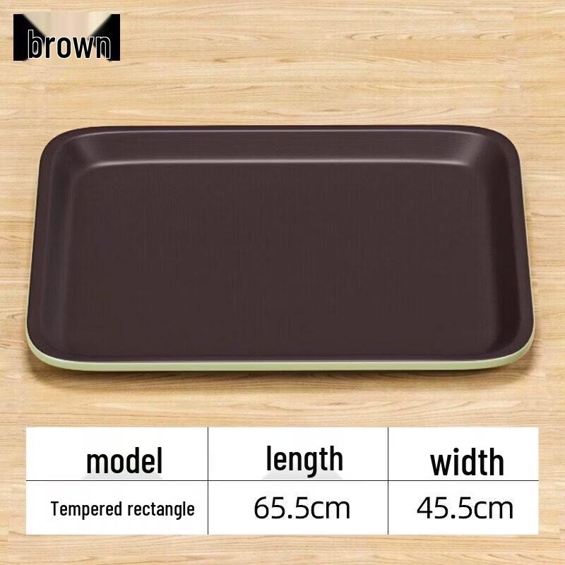 Japanese Style Rice Husk Rectangular Serving Tray