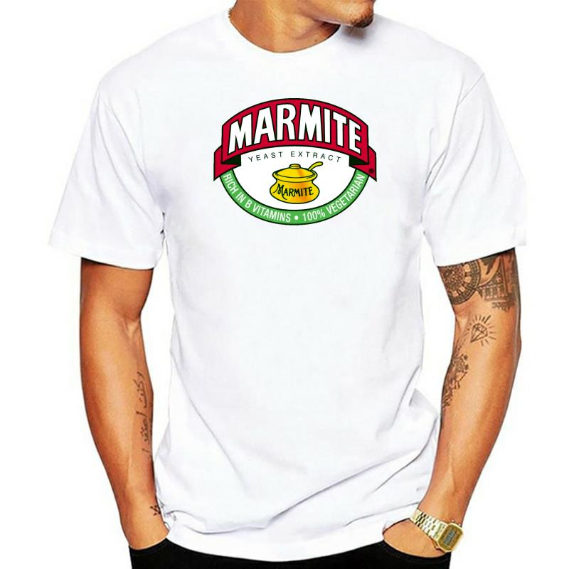 Herren Baumwolle Marke T-Shirt teeshirt Marmite Vintage Abgenutztes Logo t-shirt Damen t-shirt vintage Grafik-T-Shirts Teenager-T-Shirts