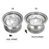 Heavy Duty 8 Inch Motorcycle Tires Front Rear Set Strong strength Iron Tires Wheel for Terrain Performances & Durability