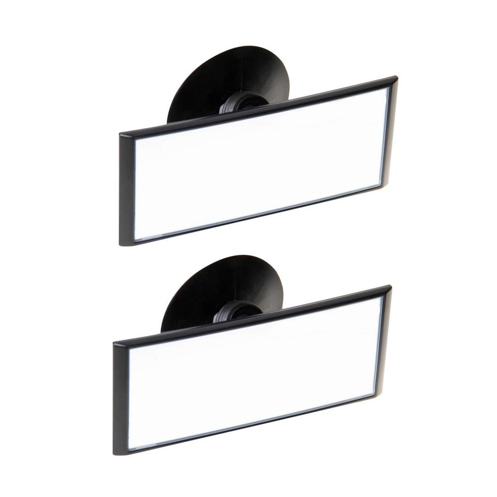 VORCOOL Rear View Mirror, Auxiliary Mirror, 2 Pieces, Curved Mirror, Car Rearview Mirror, Baby