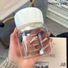 10.2Oz Mini Water Glass Bottle Clear Milk Cup Portable Reusable Drinking Cups Summer Drinkware Travel Outdoor Birthday Gifts