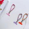 Autumn And Winter New For Mobile Phone Lanyard Colorful Camera Anti Loss Dopamine Wristband Rope Water Cup Bag Short Keychain