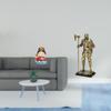 Majestic Knight Resin Figurine Decorative Statue Collectible Birthday Gift Sculpture Tabletop