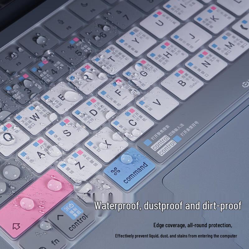 Jichuan MacBook Air 13,6-Zoll M2/M3/M4 Tastaturschutz