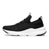 Li Ning Yunshu Cushioning Slip Resistant Abrasion Resistant Low Top Casual Shoes Women's Black White AGLU170-3