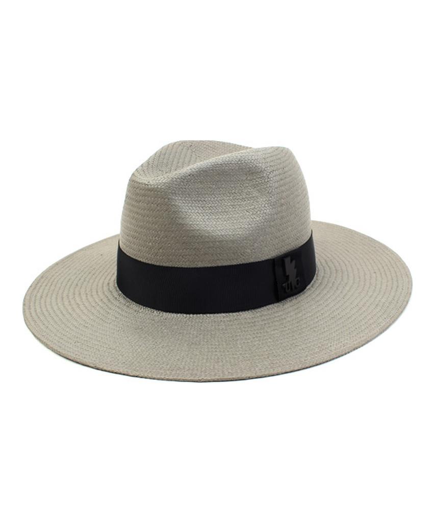 Yunibeosyeolkemiseuteuli Gray Long Summer Fedora Panama Hat