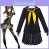 Persona 4 Kujikawa Rise School Uniform Cosplay Costume With Stylish Top Skirt And Tie