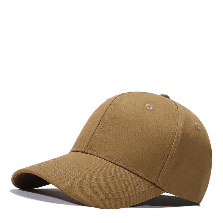 Solid Color Casual Golf Cap - Korean Style Sun Protection Baseball Hat for Men & Women