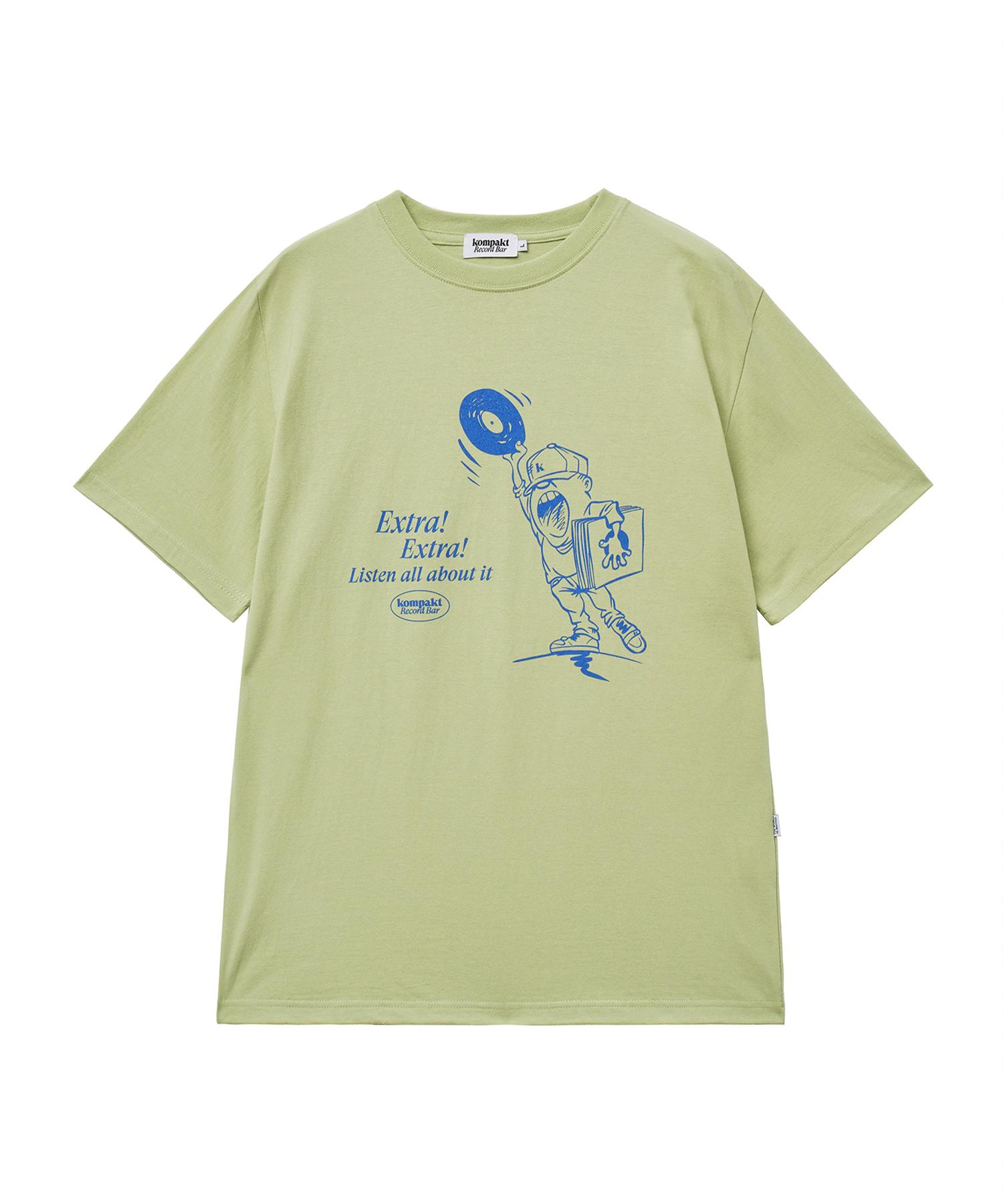 Kompaegteulekodeuba Krb Extra Extra T-Shirt - Lime Lime/Xl