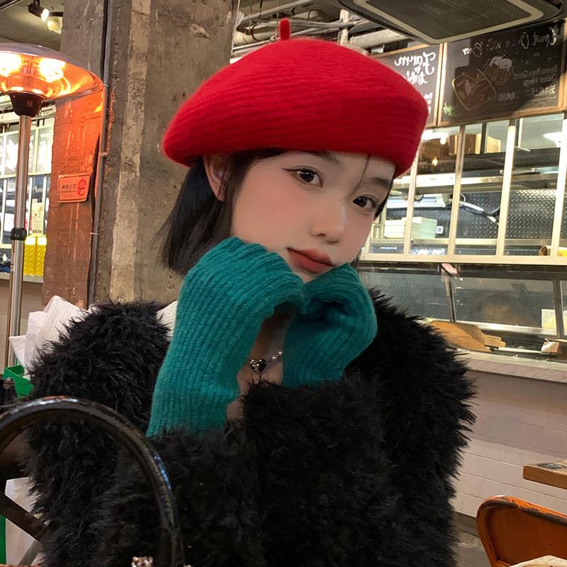 Wool Beret Highquality For Women In Multiple Colors Stylish And Warm Winter For