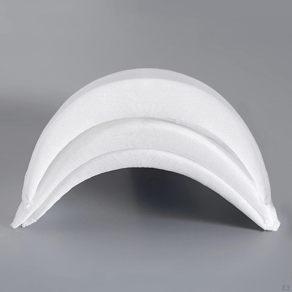 10 párů Užitečné šití Ramenní vycpávky Pletené chrániče Příslušenství k houbám Nepěnové