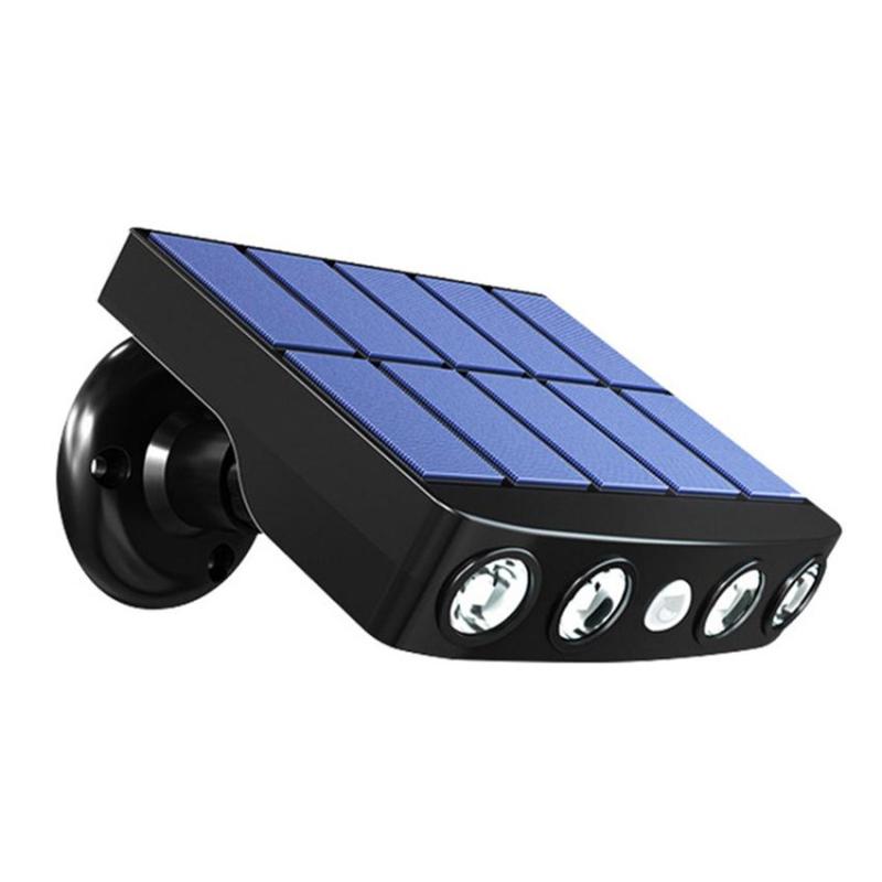 Powerful Solar Light Outdoor Motion Sensor Waterproof Garden Rotatable LED Solar Lamp Spotlights for Garden Path Street