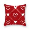Sofa Home Decor Valentine's Day Gift Decorative Pillowcase  Car Waist Cushion Cover Square Pillow