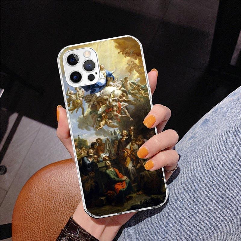 Renaissance Art Painting Phone Case For iPhone 17 Air 16 Pro Max 16E 15 + 14 Plus 11 12 13 Mini 7 8 SE Gift Print Cover Fundas 1