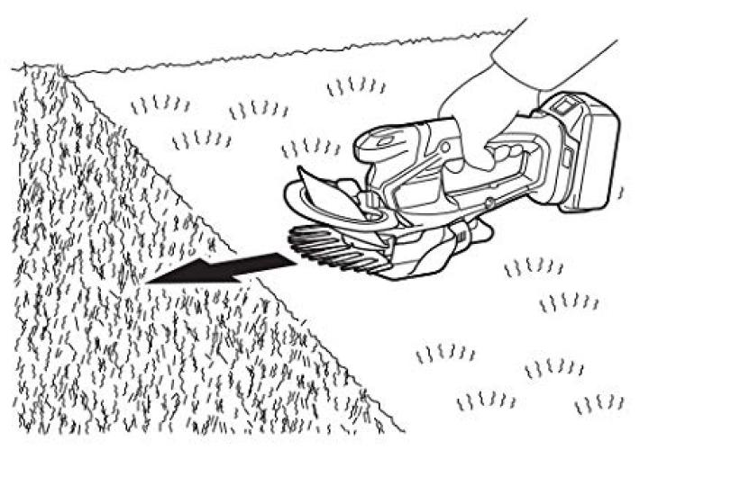 Makita MUM604DRF Rechargeable 18V Lawn 160mm Cutting Battery and Charger Included Trimmer, Width,