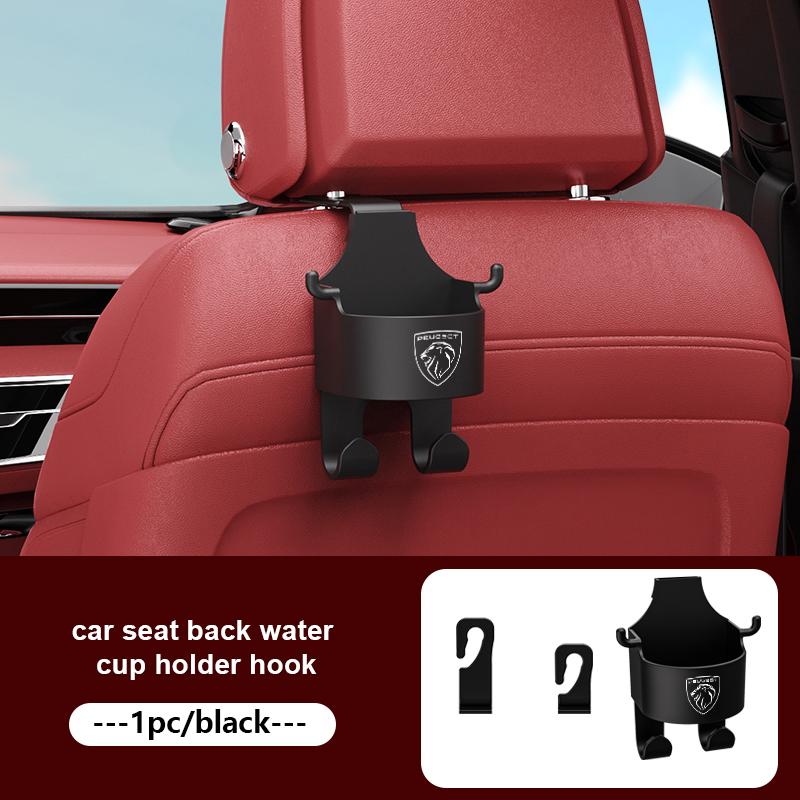 

2026 Hot Car Sticker Car Mounted Water Cup Hook Rear Seat Drink Bottles Holder For Peugeot 407 508 2008 5008 307 308 3008 206 20