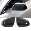 2pcs Side Rearview Mirror Cover Dry Carbon   Replacement for     2021+(Light Color )