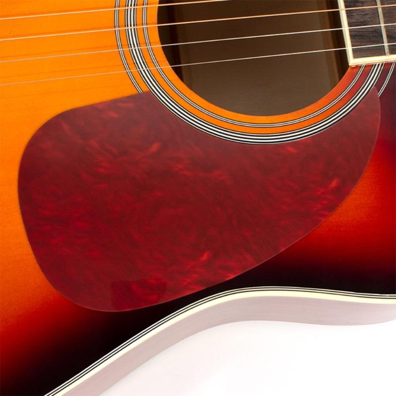 Plastic Guitar Pickguard Adhesive Scratch Plate 38inch/41inch Guitar Anti Scratch Guard Plate Guitar Part Enduring