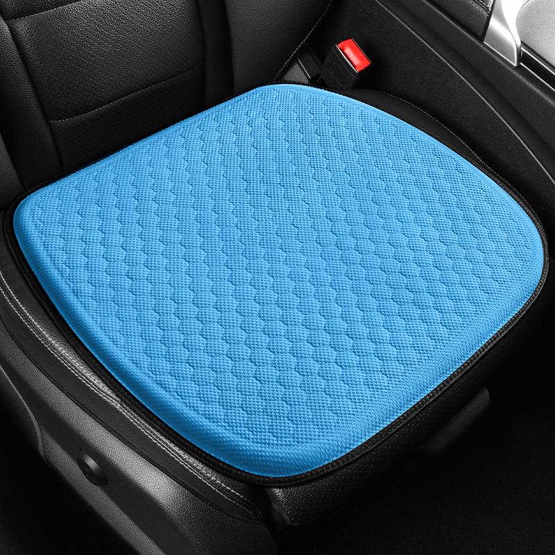 Universal Cooling Gel Car Seat Cushion - Breathable Ice Silk, All-Season, with Backrest