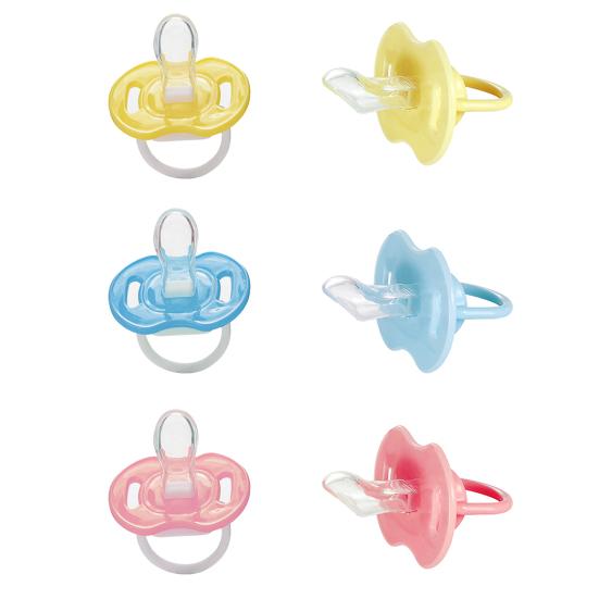 Toddler Baby Safety Silicone Dummy Soother Teething Pacifier Sleep Thumb Nipple