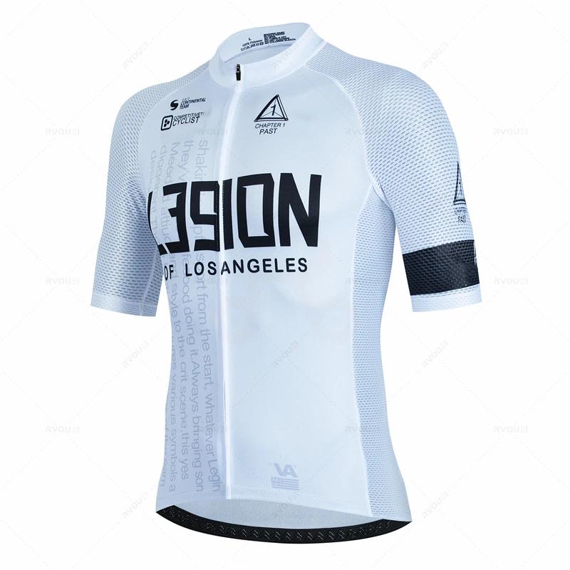 

Breathable Cycling Jersey Set for Men, Short Sleeve, MTB Bike Clothing, Maillot Ropa Ciclismo Uniform Suit, L39ion, Summer, 2024 S