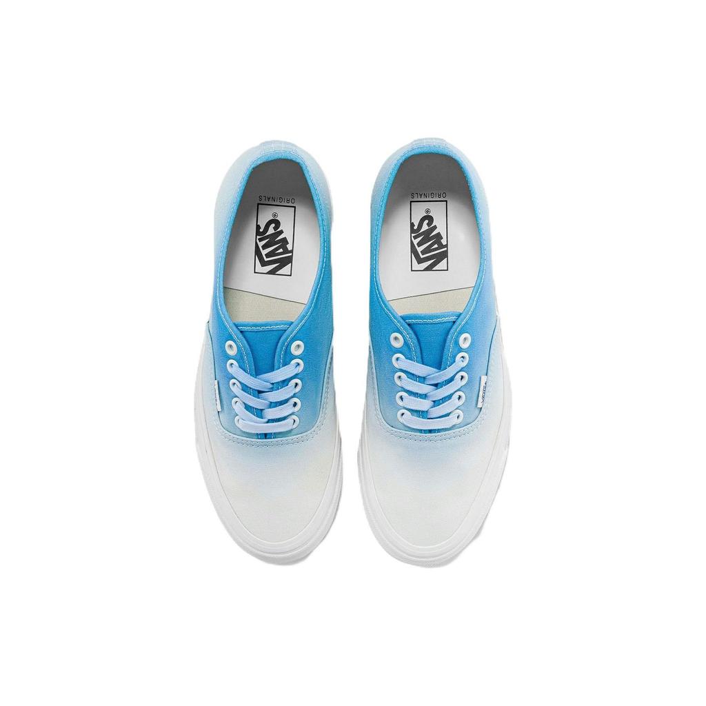 Vans OG Authentic LX Dip Dye - Alaskan Blue White Unisex Sneakers VN0A4BV9B4P