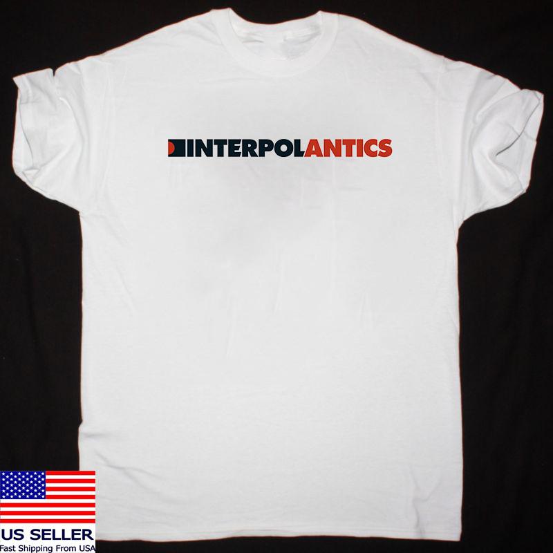 Antics by Interpol Band Basic Logo  Full Size S-5XL Unisex T-Shirt XXXL