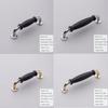 Black Door Handle Single Hole Cabinet Handle Hardware Wardrobe Handle  Wardrobe