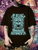 ASKING ALEXANDRIA Graphic T-shirt - Skull & Crown Design