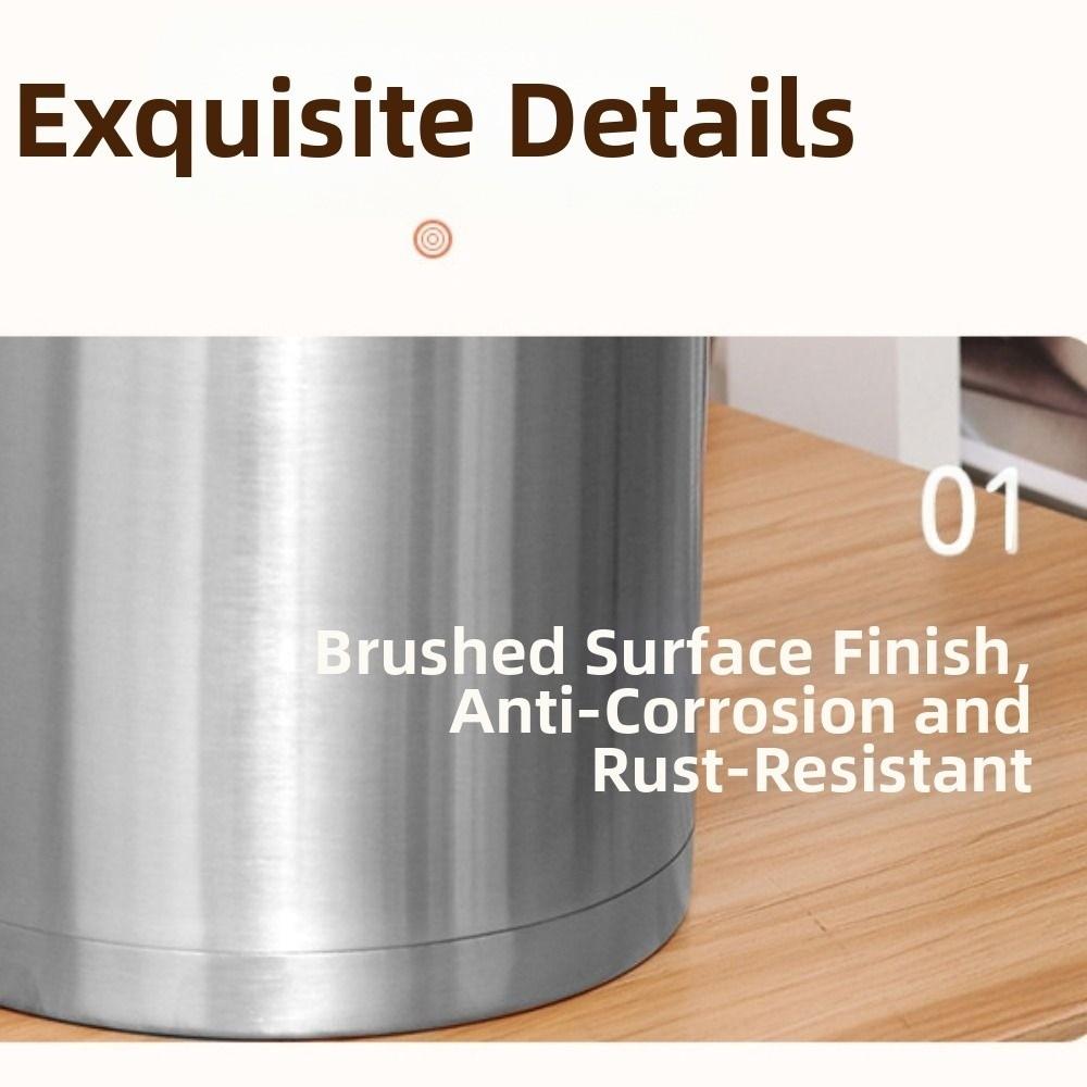 Rostfritt stål Spara Pengar Låda Stor Kapacitet Myntförvaringslåda Svinsparbanks Barnpresent