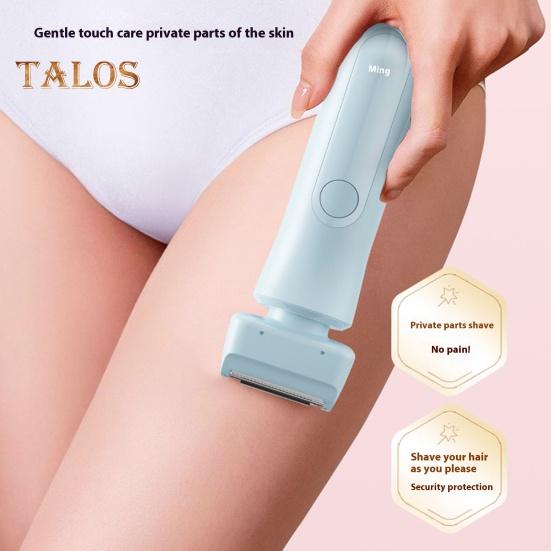 Double Heads Women Electric Shaver USB Rechargeable Waterproof Portable Face Body Bikini Area Arm Leg Hair Removal Epilator Razor Trimmer