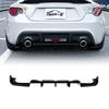 For Toyota GT86 Scion FR-S FRS 2013-2016 Subaru BRZ 2013-2021 Rear Bumper Diffuser Lip Boot Spoiler Splitter Bracket Protector