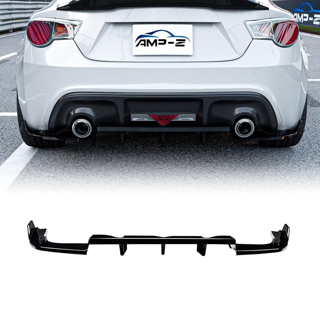 For Toyota GT86 Scion FR-S FRS 2013-2016 Subaru BRZ 2013-2021 Rear Bumper Diffuser Lip Boot Spoiler Splitter Bracket Protector