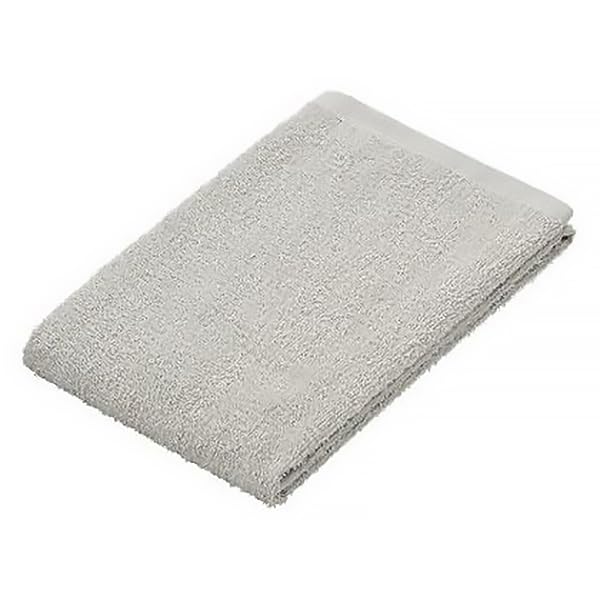 IRL Commercial-grade Vat-dyed Bed-size Towel, Gray, BT-002