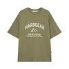 Hadeugieoeopaeleol Mountain Logo T-Shirt Khaki