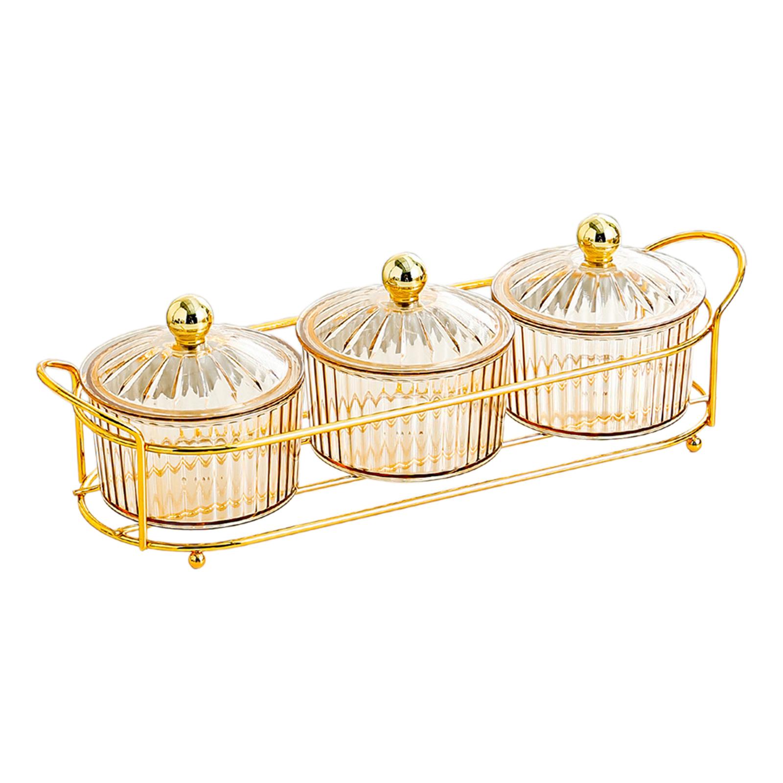 Dried Fruit Snack Serving Plate Nuts Tray Appetizer Serving Tray Divided Serving Dishes for Party Wedding Kitchen Holiday Candy