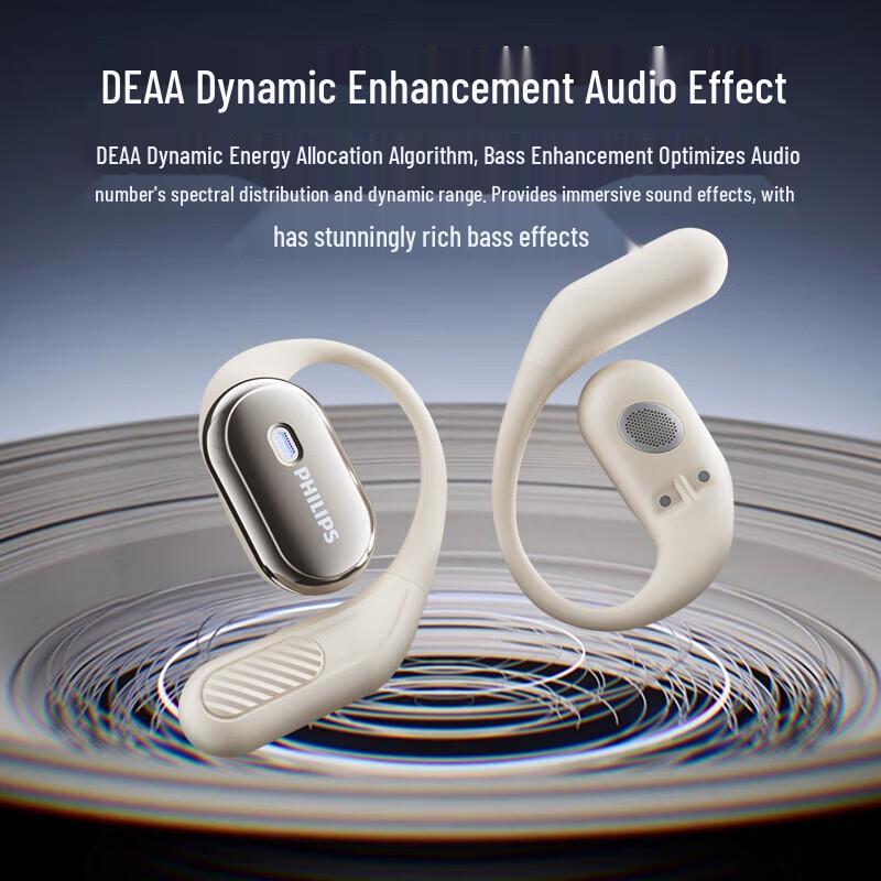 Philips TAT3759 Sports Ear-Hook Bluetooth Earbuds