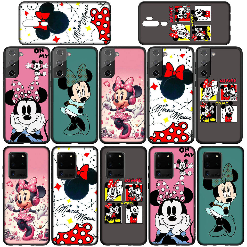for Samsung Galaxy S25 S24 S23 iPhone 17 16 15 Xiaomi Redmi Note 14 13 12 11 Plus Pro Max XR A37 A57 Phone Case Comics Minnie Mouse OPPO Huawei Cover