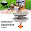 Stove Charcoal Burner Stainless Steel Slick Finish High Temperature Proof Outdoor Furnace Charcoal Starter for Camping