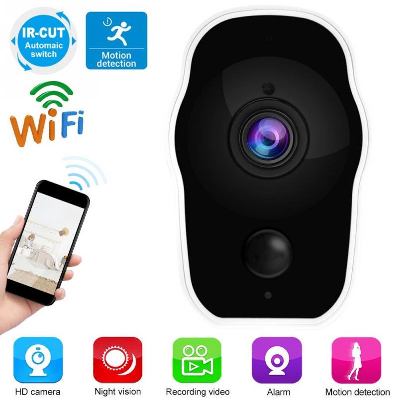 Buy HD 1080P WiFi Wireless Battery Powered Camera PIR Motion Detection ...