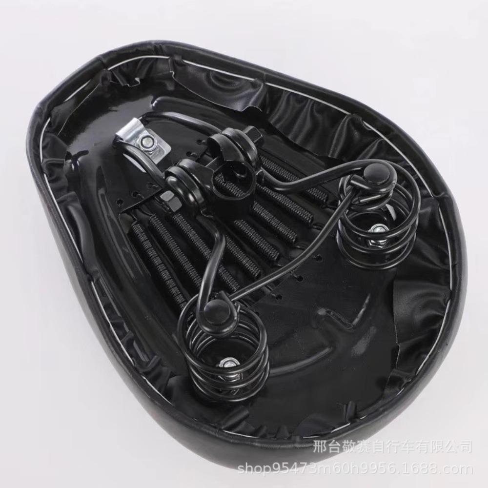 Electric Vehicle Tricycle Saddle, Iron Shell Tension Spring, Bicycle Accessories, Driving Car Modified Seat Cushion, Big Butt Seat Cushion