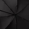 Asty folding 60cm x Teflon H1060GA (Asty) Snap-button umbrella, black, plain, 7R, men's, coated, lightweight,