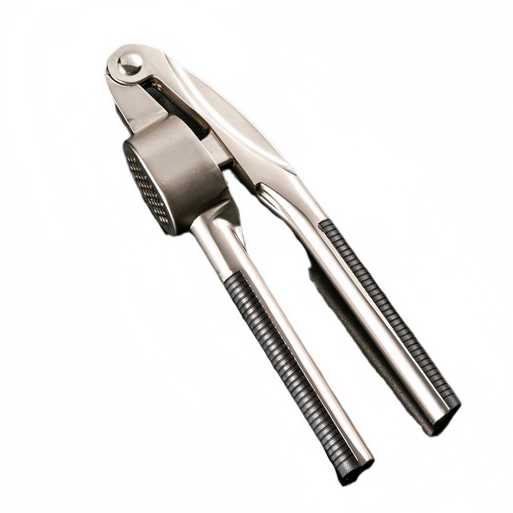 Garlic Press,Stainless Steel Garlic Mincer Crusher,Ergonomic Handle,Easy to Use,Easy to Clean,Effort-Saving Kitchen Gadgets
