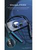 Ultra-Long Standby 5.1 Bluetooth Neckband Headphones with Card Slot & Heavy Bass, Compatible with Huawei, OPPO, Vivo, Apple.