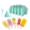 Silicone Ice Cream & Popsicle Mold - 12, 10, 6, 4 Cavities for DIY Treats