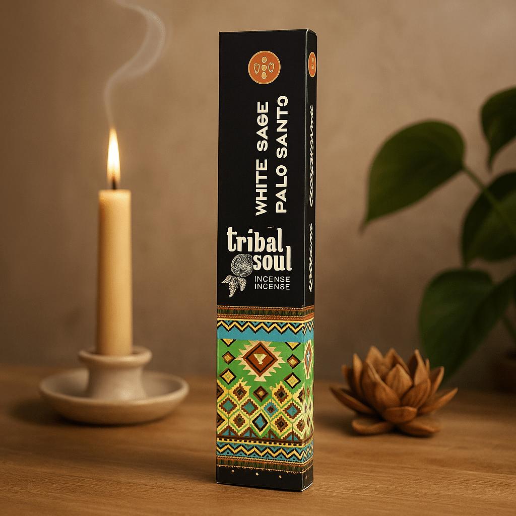 Bastoncini d'Incenso Salvia Bianca Palo Santo – Tribal Soul